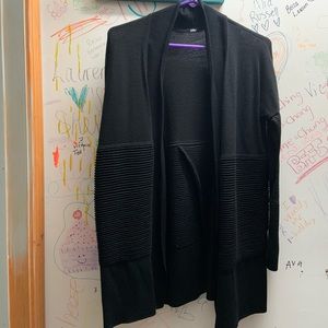 lululemon open back cardigan